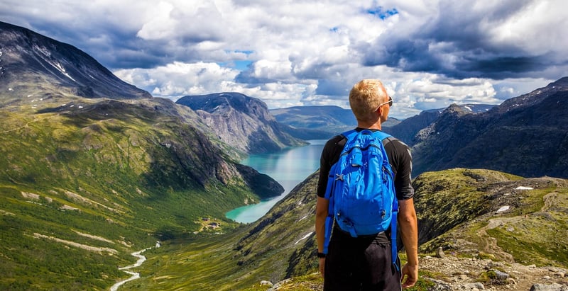 Hikers with Backpacks